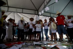 Homenagem a Gilcilane Pereira, agricultura que foi barbaramente assassinada no dia 15 de maio, no assentamento Zumbi dos Palmares, em Campos dos Goytacazes, norte fluminense.