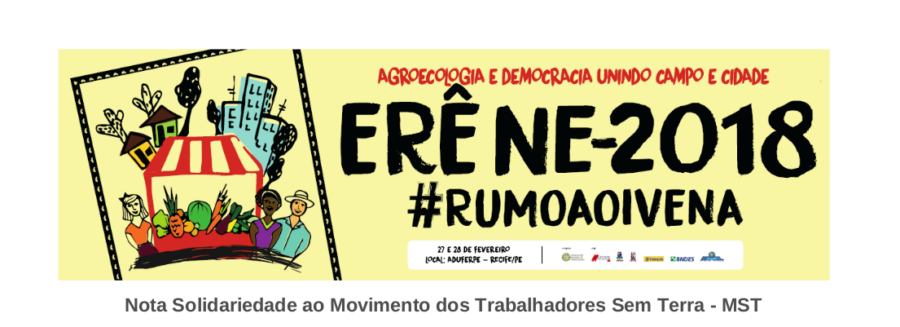 Nota Solidariedade ao Movimento dos Trabalhadores Sem Terra - MST