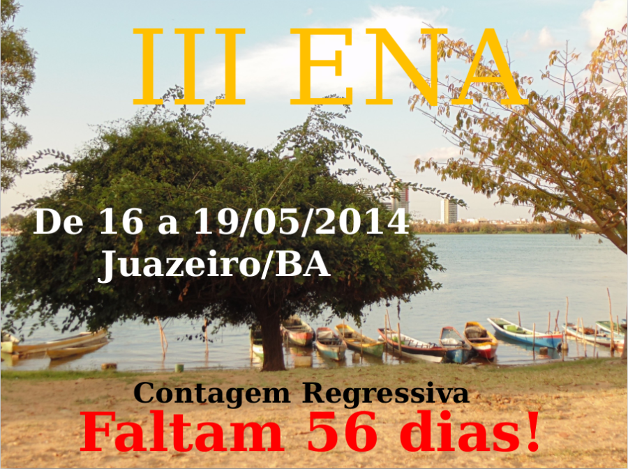 Apresentação percurso até III ENA: reunião março/2014